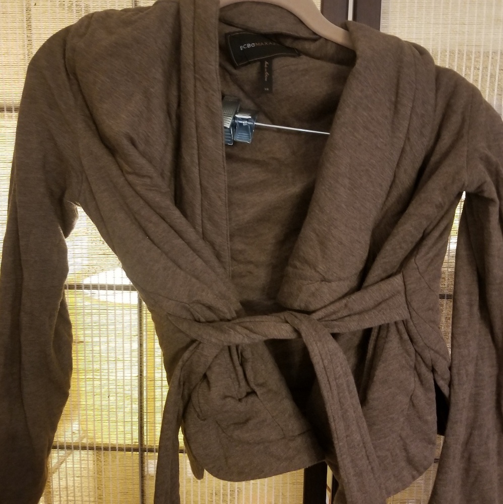BCBG sweater jacket